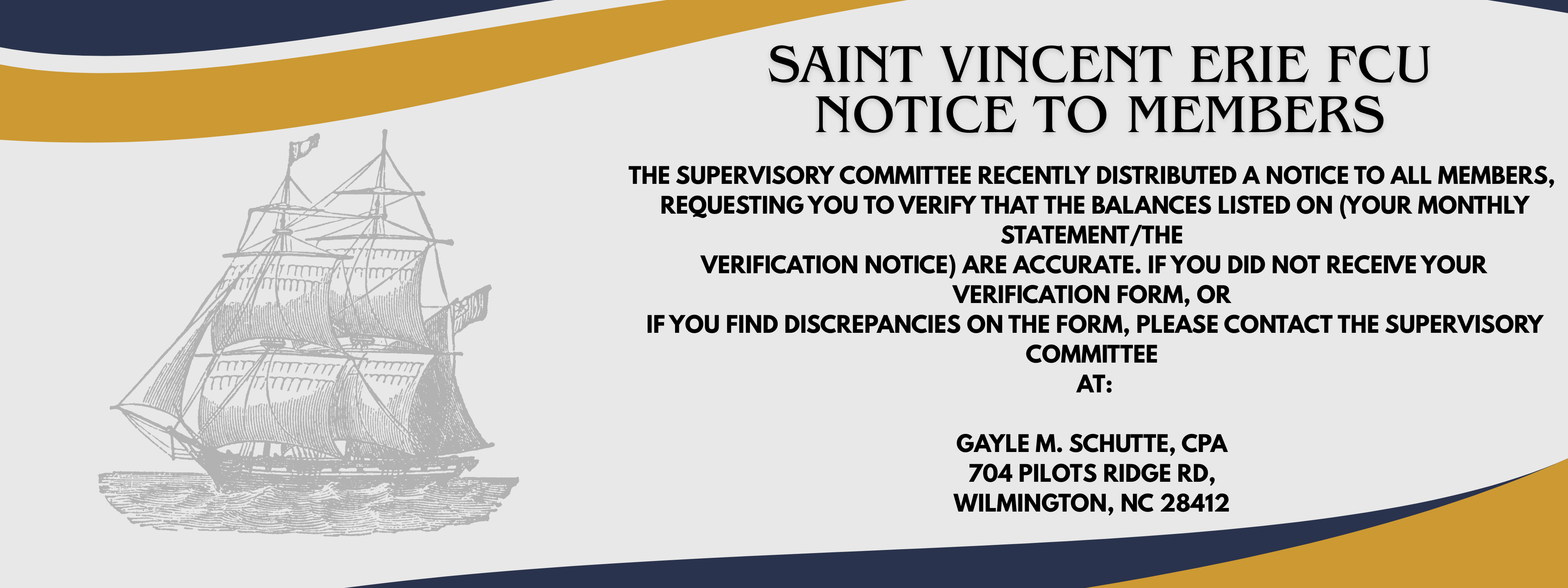 supervisory audit notice