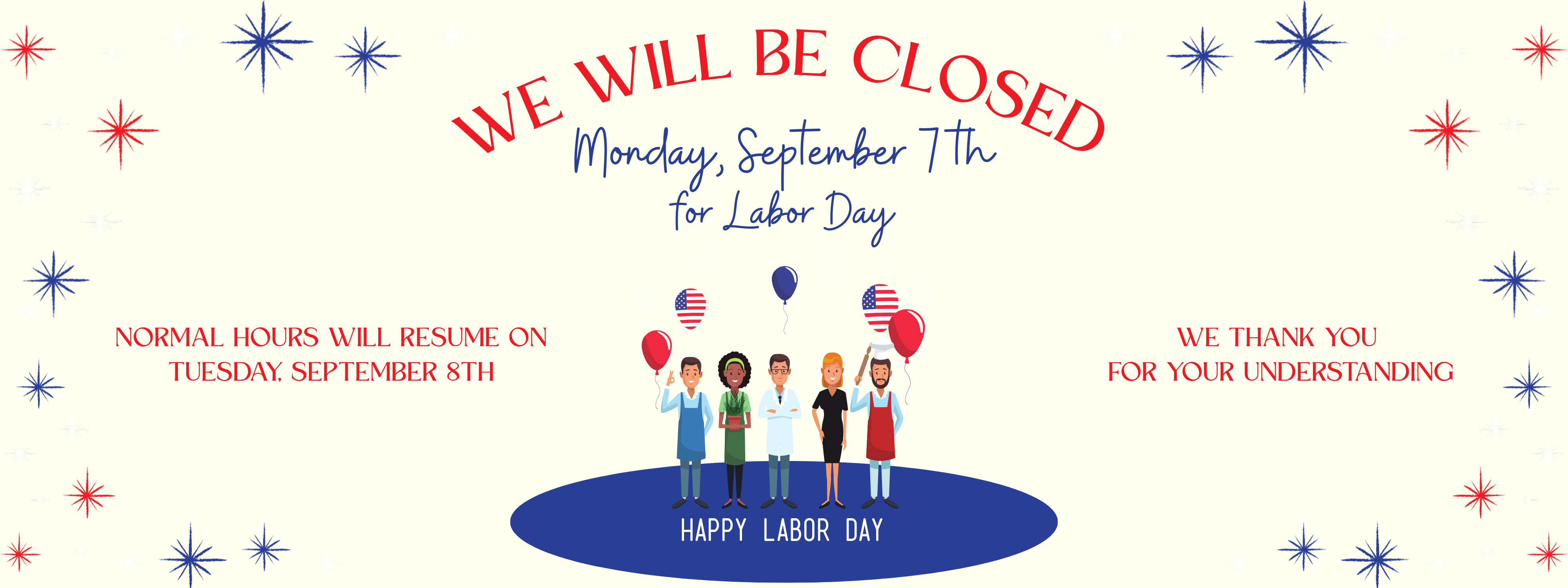 labor day closed